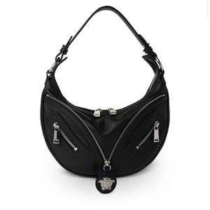 Black/Palladium Versace bag